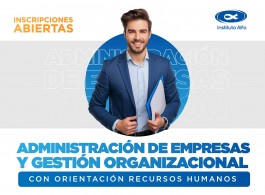 Título: Técnico Superior en Administración de Empresas y Gestión Organizacional