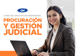 Procuración y Gestión Judicial